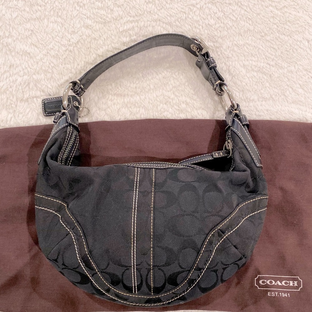 Coach Signature Hobo Bag